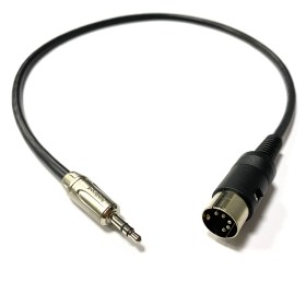 MIDI кабель Type A DIN 5 - minijack 3.5 mm TRS Pro Performance Amphenol 0,5м Кабели MIDI